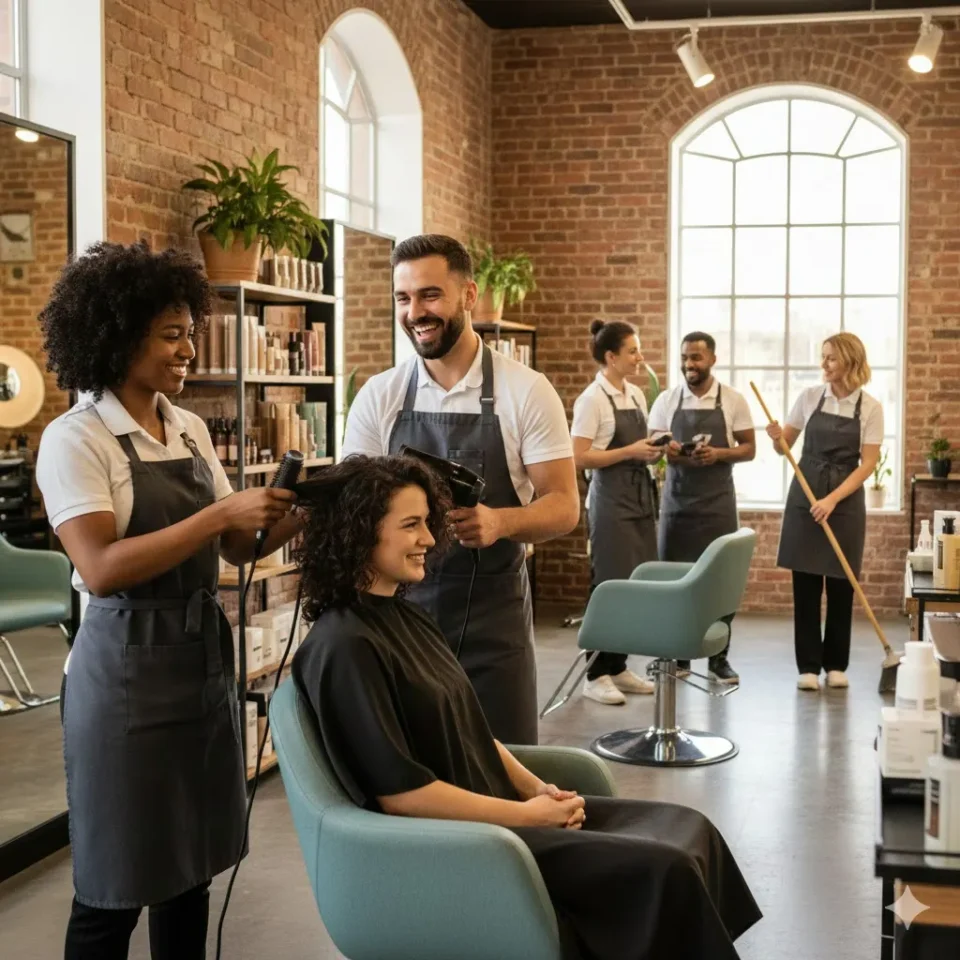 foto di chi siamo del salone di parrucchiera Bett Hair Saloon